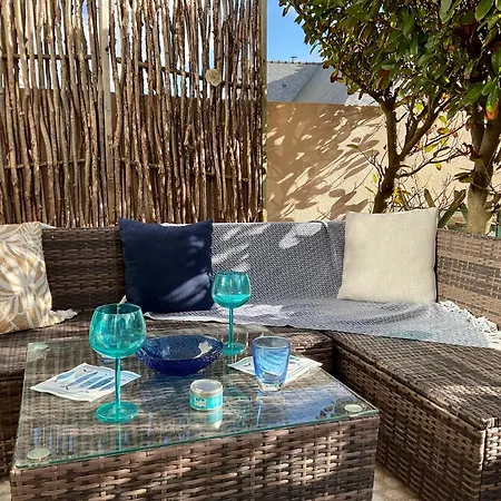 Le Nid Douillet, Studio Avec Terrasse Et Parking A 400M Des Plages Larmor-Plage Exterior photo